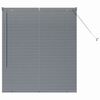 vidaXL Tendaggi a veneziana Grigio Scuro 130 x 120 cm Alluminio