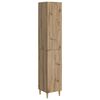vidaXL Set di armadi 2 pcs 33 x 34,5 x 90 cm Legno ingegnerizzato