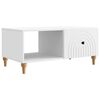 vidaXL Tavolino da salotto Bianco 90 x 50 x 40 cm Legno ingegnerizzato
