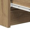 vidaXL Credenza Rovere Artigianale 60x35x98,5 cm in Legno Multistrato