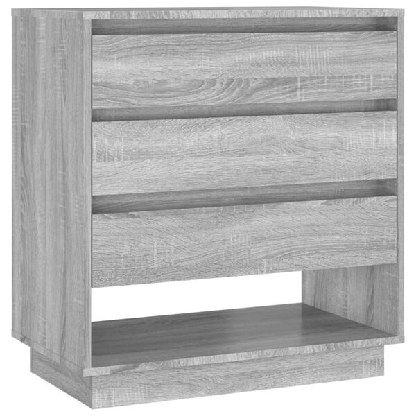 vidaXL Credenza Grigio Sonoma 70x41x75 cm in Truciolato