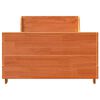 vidaXL Letto senza Materasso Marrone Cera 100x200 cm in Legno di Pino