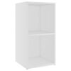 vidaXL Mobili Porta TV 2 pz Bianco 72x35x36,5 cm in Legno Multistrato