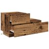 vidaXL Armadio da Notte con cassetto Legno vecchio 70 x 36 x 40,5 cm