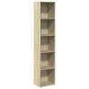 vidaXL Libreria Rovere Sonoma 40x30x189 cm in Legno Multistrato
