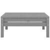 vidaXL Set Divani da Giardino 5 pz Grigio in Legno Massello di Pino