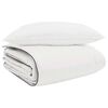 vidaXL Duvet Invernale con cuscino 2 pcs Bianco Piuma d'anatra