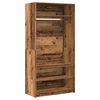 vidaXL Armadio Legno Antico 100x50x200 cm in Legno Multistrato