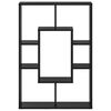 vidaXL Armadio per Libri Rovere Nero 63 x 20 x 90 cm Legno multistrato