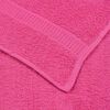 vidaXL Asciugamani per ospiti FROGN 4 pz Rosa 30x50 cm 360 g/m&sup2;