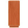 vidaXL Credenza Marrone cerato 70 x 34 x 80 cm Pino massello