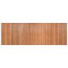 vidaXL Tappeto Rettangolare Naturale 100x300 cm in Bamb&ugrave;