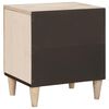 vidaXL Armadio da Notte 2 pcs Beige 40 x 33 x 46 cm