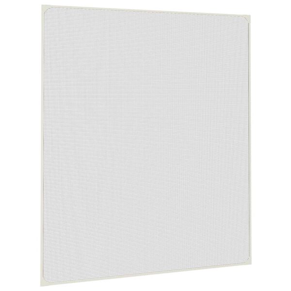 vidaXL Zanzariera Magnetica per Finestre Bianca 120x140 cm
