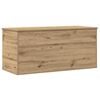 vidaXL Scatola di Stoccaggio rovere artigianale 100 x 42 x 46 cm