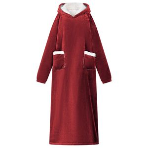 vidaXL Felpa coperta Rosso Bordeaux M Pile e Flanella