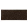 vidaXL Tappetini per scale autoadesivi 15 pz 60x25 cm marrone rettangolari