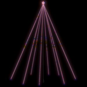vidaXL Luci per Albero di Natale Interni Esterni 1300 LED Colorati 8 m
