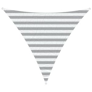 vidaXL Telo Ombra da Esterno Grigio chiaro e bianco 2 x 2 x 2 m