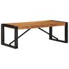 vidaXL Tavolino da Salotto 100x50x35 cm in Legno Massello di Acacia