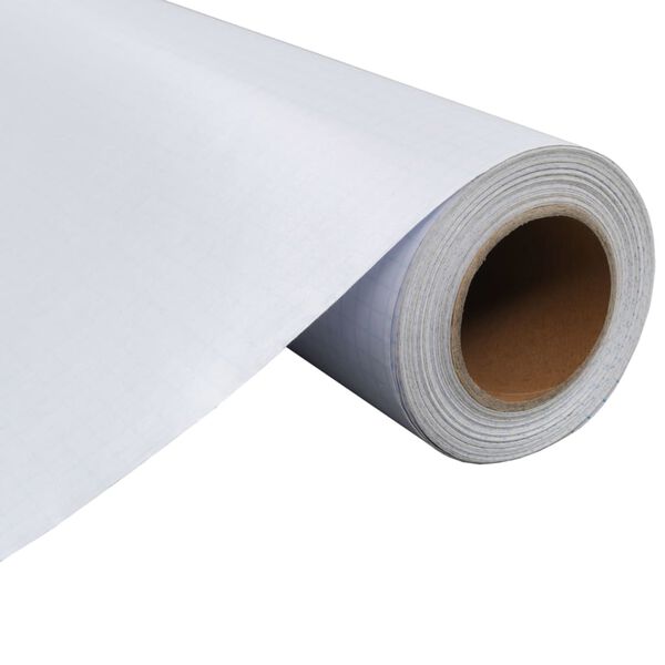 vidaXL Pellicola per Finestra Smerigliata Grigia 0,9x20 m PVC