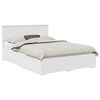 vidaXL Struttura del letto Bianco 140 x 190 cm Legno ingegnerizzato