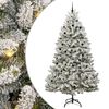 vidaXL Albero di Natale artificiale con 300 LED Verde e Bianco 300 cm