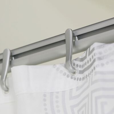 Sealskin Set Binario per Tenda da Doccia Easy-Roll Alluminio Opaco
