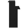 vidaXL Banco Reception Nero 100x50x103,5 cm in Legno Multistrato