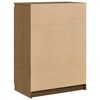 vidaXL Credenza Marrone Ambrato 60x36x84 cm in Legno Massello di Pino