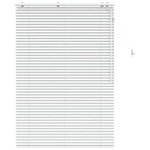 vidaXL Tenda Veneziana Bianco 105 x 160 cm 35 mm