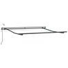 vidaXL Struttura della tenda Antracite 300 x 250 cm Alluminio