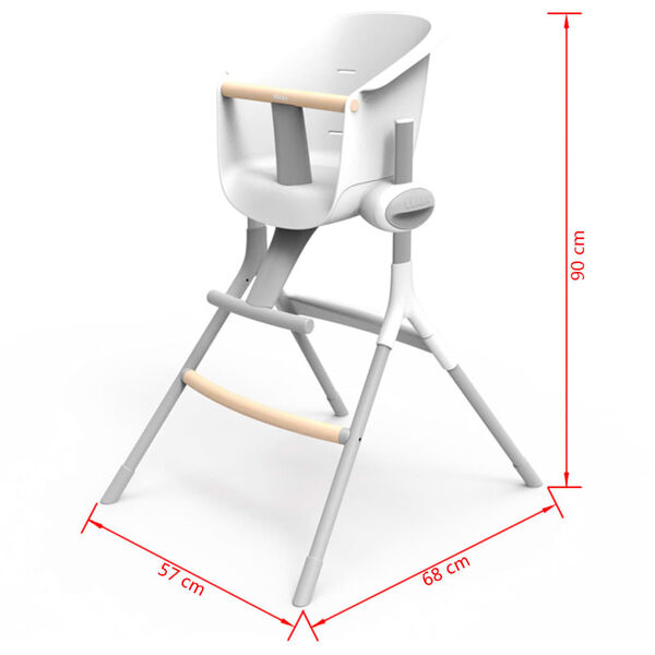 Beaba Seggiolone Alto Regolabile in Altezza Up & Down 912553