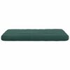 vidaXL Cuscini per Seduta 4 pcs Verde Scuro 40 x 40 x 3 cm Velluto