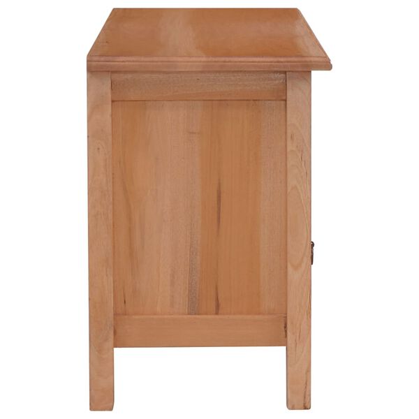 vidaXL Mobile Porta TV 100x30x45 cm Legno Massello di Mogano