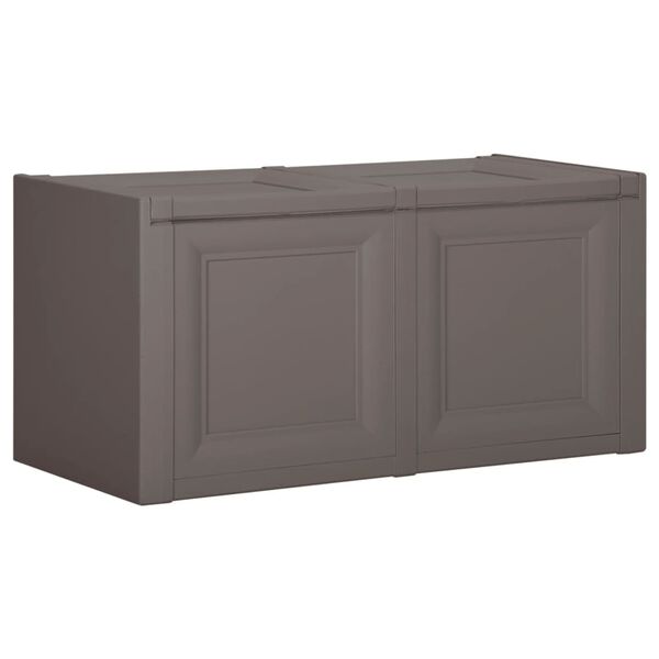 vidaXL Baule per Cuscini Grigio 86x40x42 cm 85 L