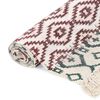 vidaXL Tappeto Kilim Tessuto a Mano in Cotone 120x180 cm Multicolore