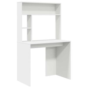 vidaXL Scrivania Bianco 91 x 50 x 149 cm Legno ingegnerizzato