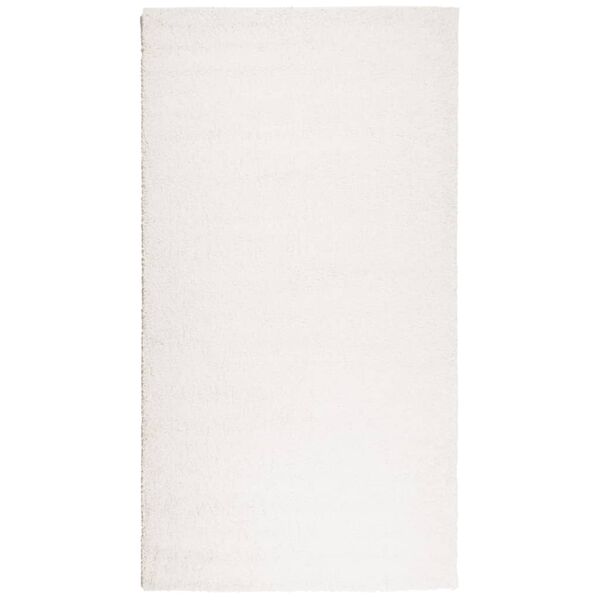 vidaXL Tappeto Shaggy PAMPLONA a Pelo Lungo Moderno Crema 60x110 cm