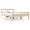 vidaXL Giroletto in Legno Massello 150x200 cm King Size