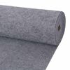 vidaXL Tappeto Grigio 1,2 x 20 m Poliestere