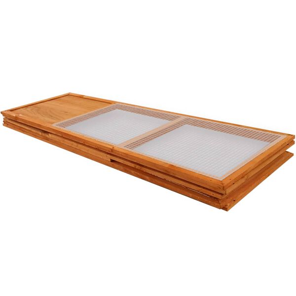 vidaXL Gabbia da Esterno per Animali Piccoli Pieghevole in Legno