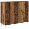 vidaXL Credenza Legno vecchio 90 x 34 x 80 cm Legno multistrato