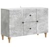 vidaXL Mobile TV Grigio Cemento 89 x 34,5 x 60 cm Legno ingegnerizzato