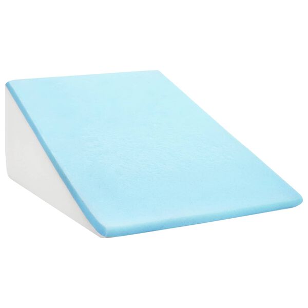 vidaXL Cuscino per Gambe Tinta unita Grigio