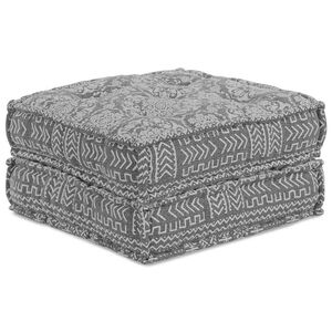 vidaXL Divano modulare Grigio chiaro 70 x 70 x 36 cm Tessuto