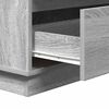 vidaXL Armadio da Notte Grigio 71 x 34,5 x 75 cm Legno multistrato