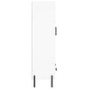 vidaXL Credenza Bianca 69,5x31x115 cm in Legno Multistrato