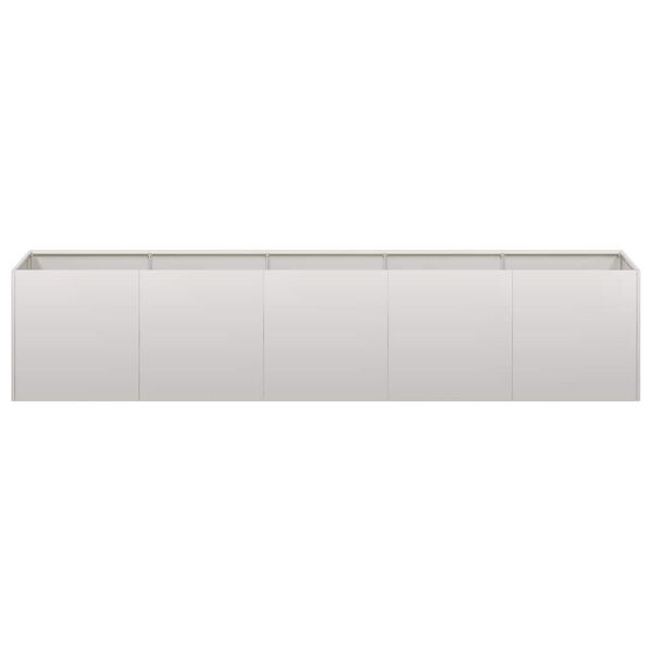vidaXL Fioriera 200x40x40 cm in Acciaio Inox