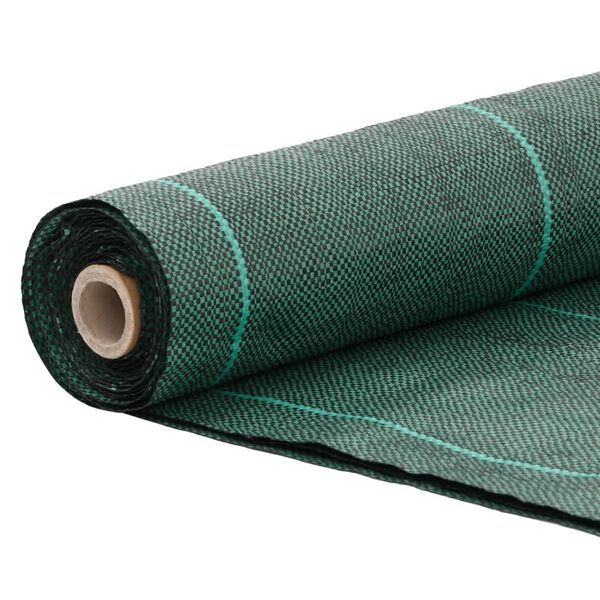vidaXL Membrana Antierbacce Verde 4x100 m in PP
